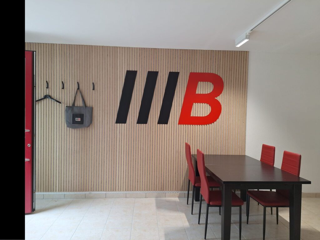 büro ansicht mit logo iiib